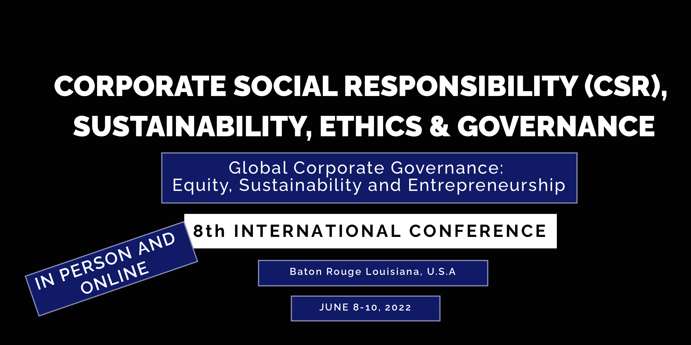 image for OWL ESG's 8th International Conference, featuring the company logo and event details.